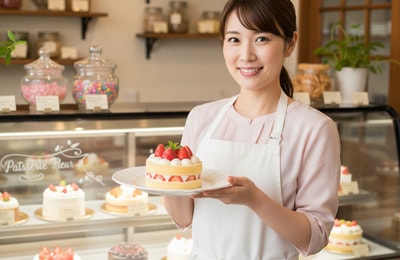 ケーキ店創業支援